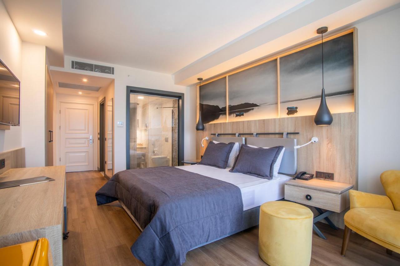Maia Luxury Beach Hotel & Spa Guzelcamli Luaran gambar